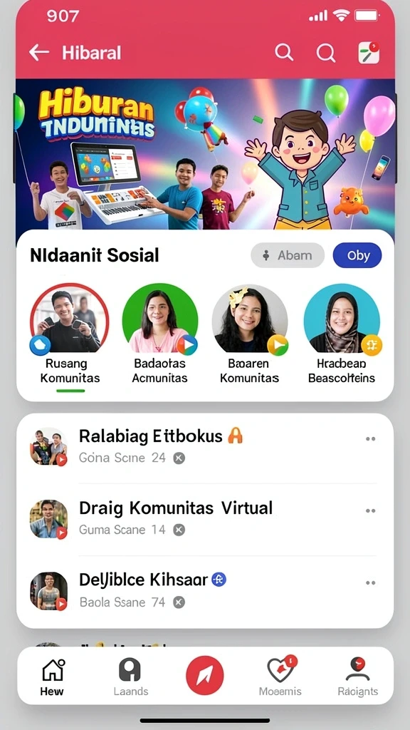 Aksi seru di lapangan dengan kualitas grafis tinggi.