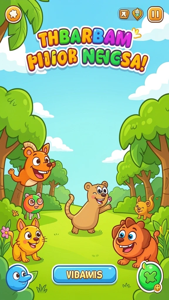 Tangkapan layar menampilkan grafik yang memukau dalam game.