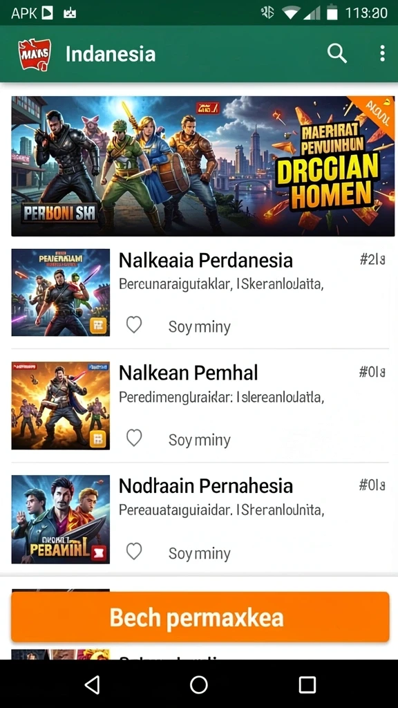 Tangkapan layar menunjukkan momen menegangkan saat menyelesaikan sebuah level.