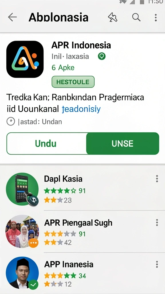 Menu permainan yang beragam dan mudah dinavigasi.