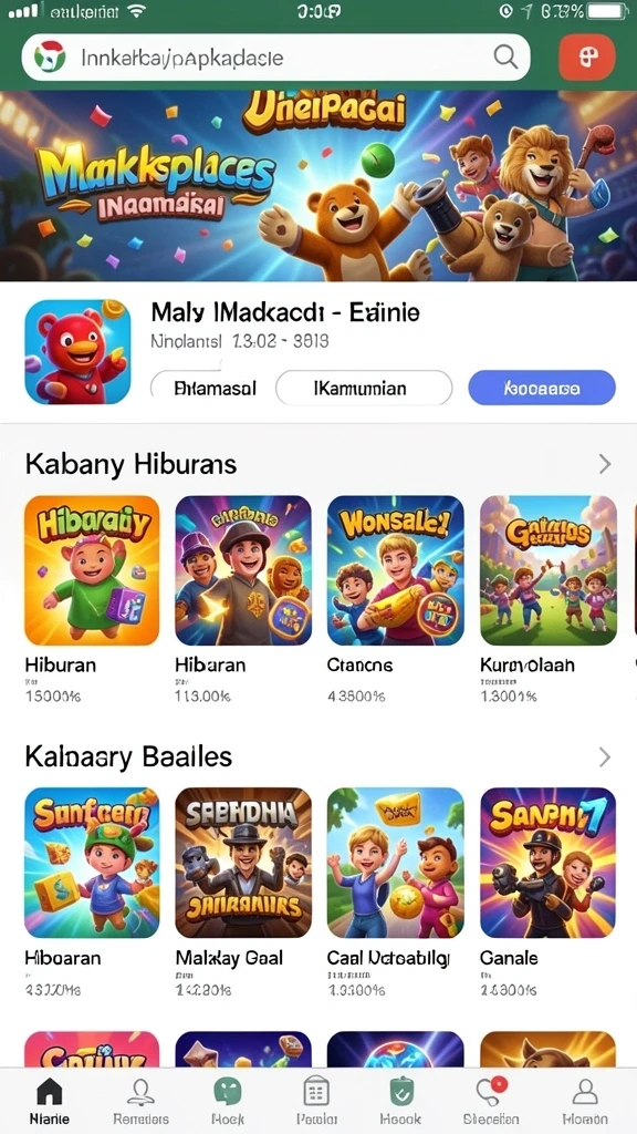 Tampilan antarmuka pengguna yang intuitif dan menarik.