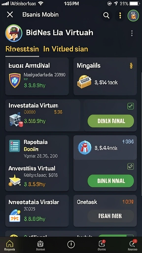 Antarmuka permainan BINGO101 yang menarik.