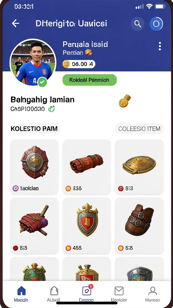 Pengaturan karakter yang unik dan menarik.