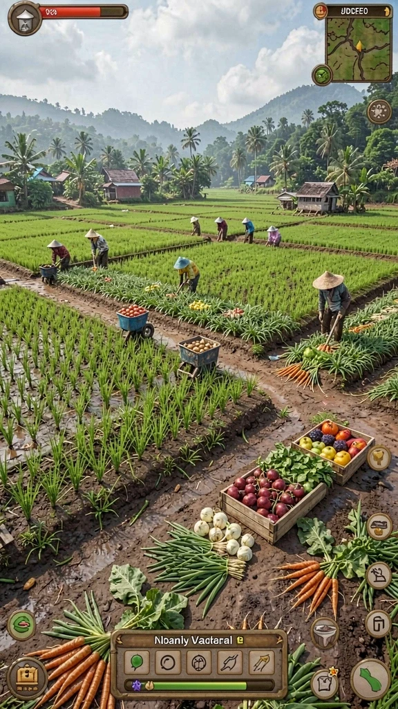 Visual gameplay yang memukau dan penuh warna.