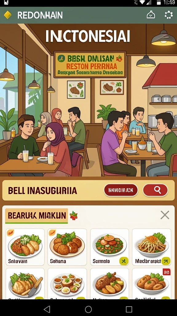 Screenshot menampilkan fitur mode multiplayer yang seru.