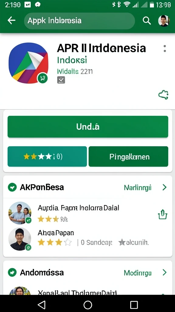 Tampilan awal permainan yang menarik dan interaktif.