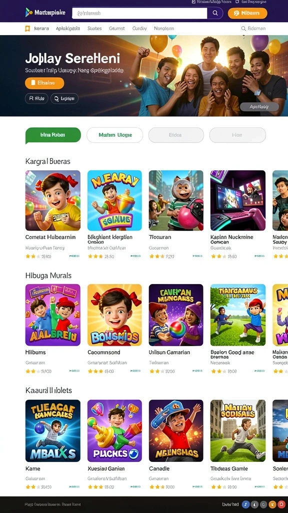 Karakter-karakter unik siap beraksi.