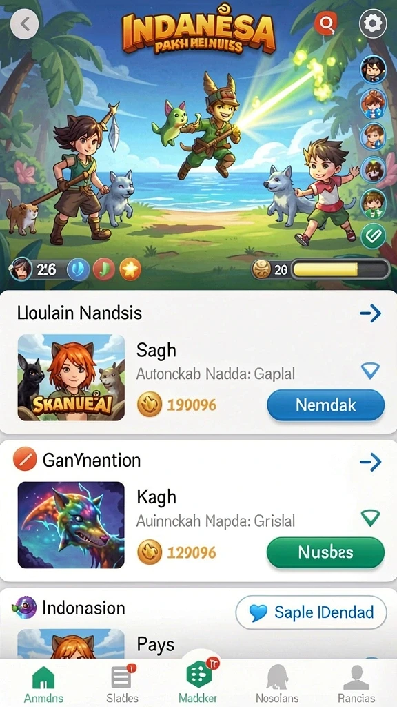 Komunitas aktif siap mendukung para pemain.