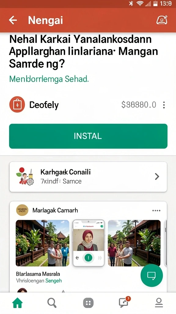 Screenshot menunjukkan karakter utama dalam aksi.