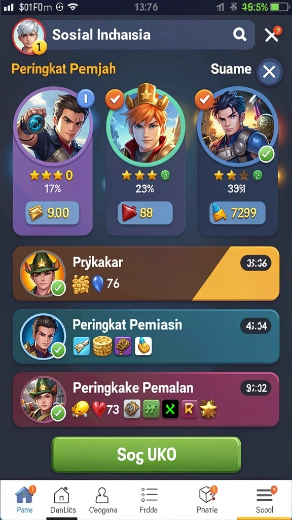 Beragam permainan seru menanti para pengguna IDR77.