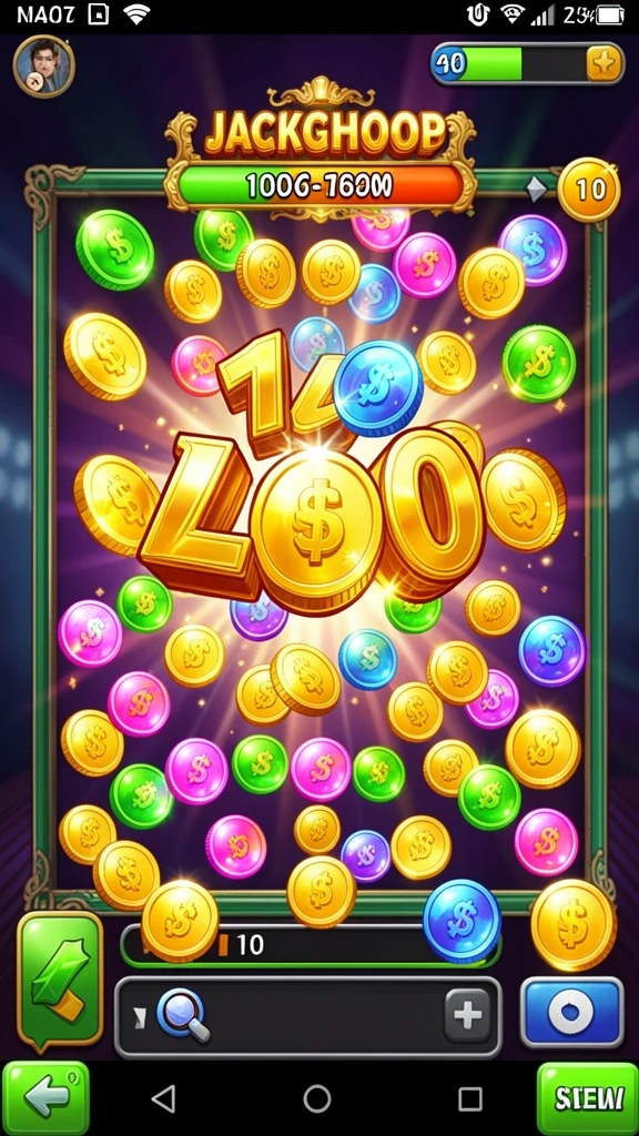Tampilan awal game IDRKING yang menarik dan intuitif.