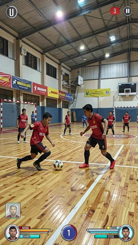 Tampilan awal yang menarik dan user-friendly.