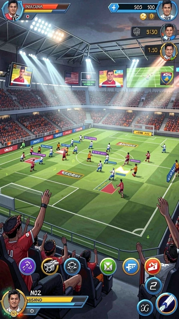 Fitur multiplayer yang memungkinkan interaksi dengan pemain lain.