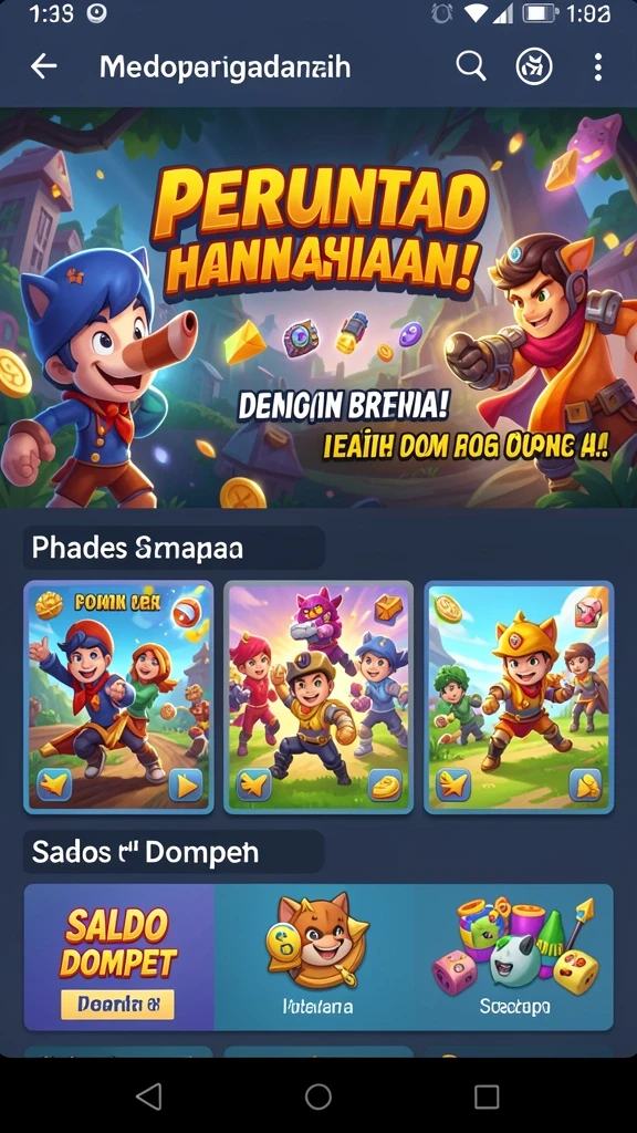 Fitur interaktif yang memperkuat pengalaman bermain.