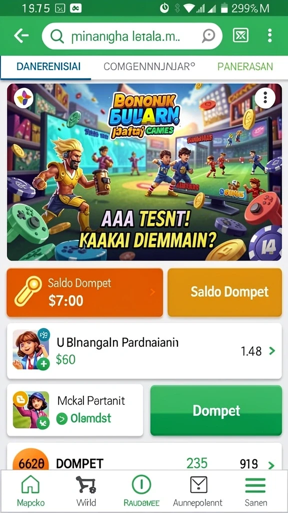 Grafis karakter yang memukau dan berwarna-warni.
