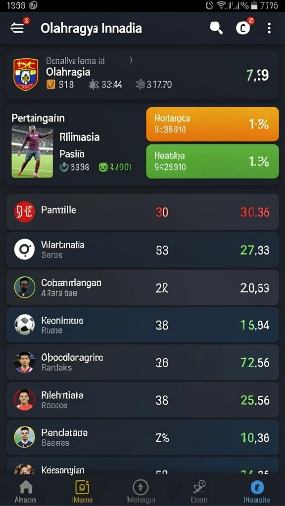 Layar permainan togel yang menampilkan hasil terbaru.