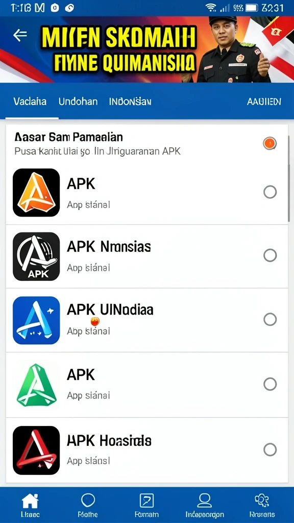 Tampilan mesin slot dengan tema petualangan.