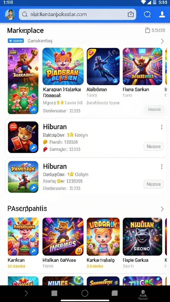 Tampilan antarmuka yang modern dan mudah digunakan.