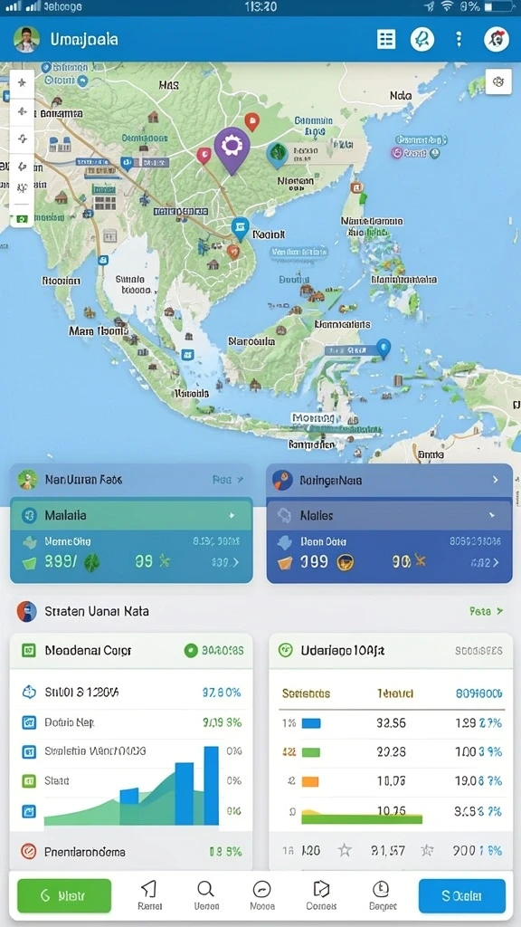 Tampilan antarmuka yang user-friendly.