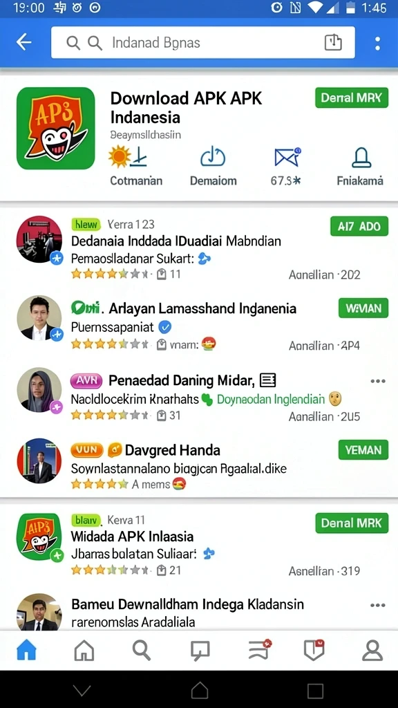 Tampilan antarmuka utama PCX777 yang menarik.