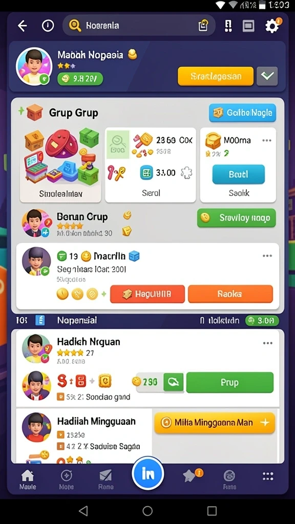 Berbagai pilihan permainan dari slot hingga poker.