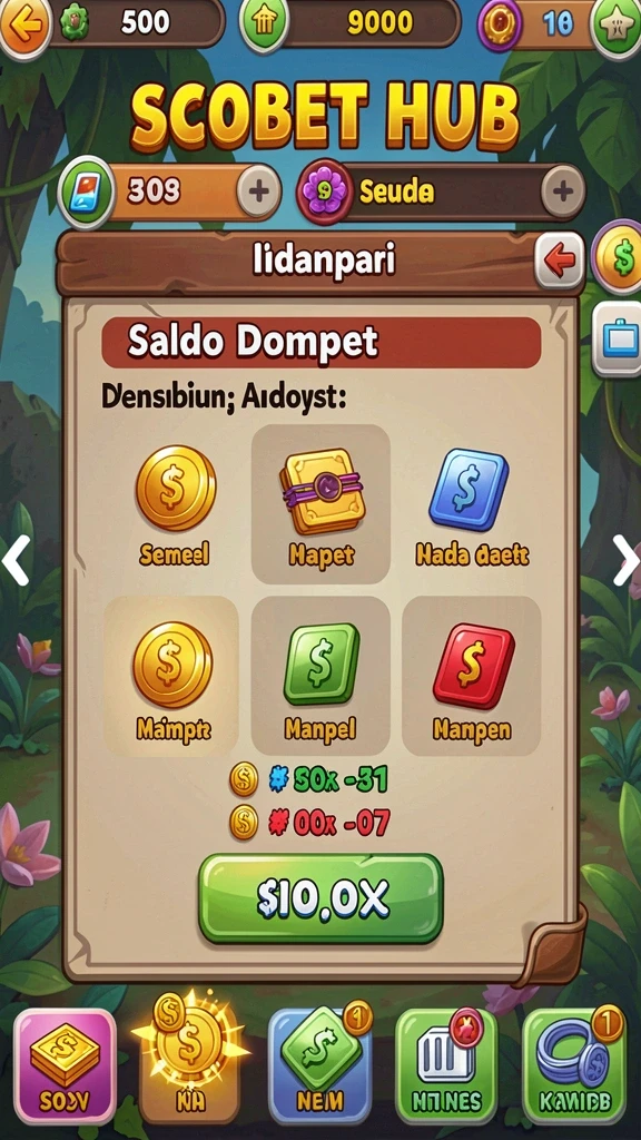 Tampilan antarmuka yang menarik dan mudah digunakan.