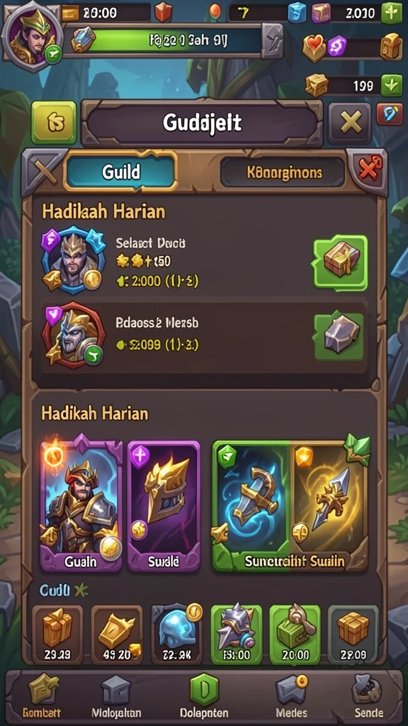 Screenshot menampilkan grafik luar biasa dari lokasi baru.