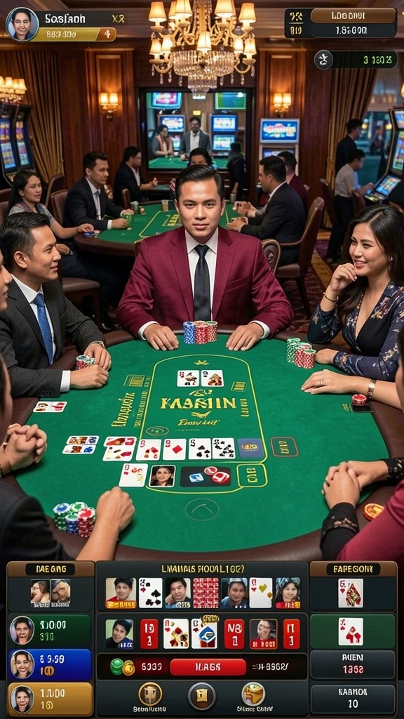 Berbagai fitur bonus untuk meningkatkan peluang menang.