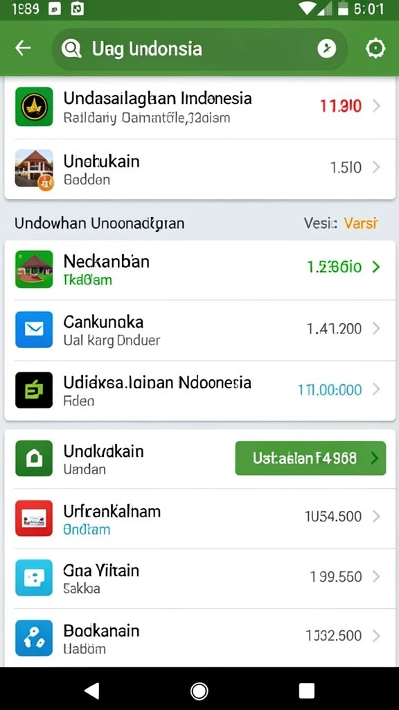 Tampilan antarmuka yang user-friendly.