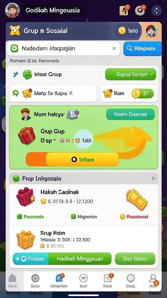 Komunitas aktif yang siap membantu pemain baru.