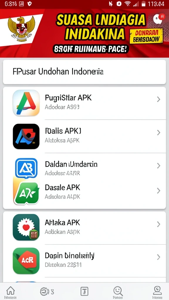 Tampilan awal aplikasi SEE789 yang menarik.