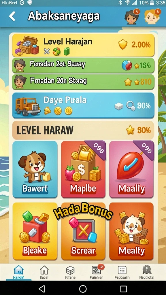 Sistem reward yang transparan dan menarik.