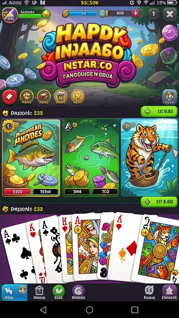 Level yang beragam dan penuh tantangan menarik.