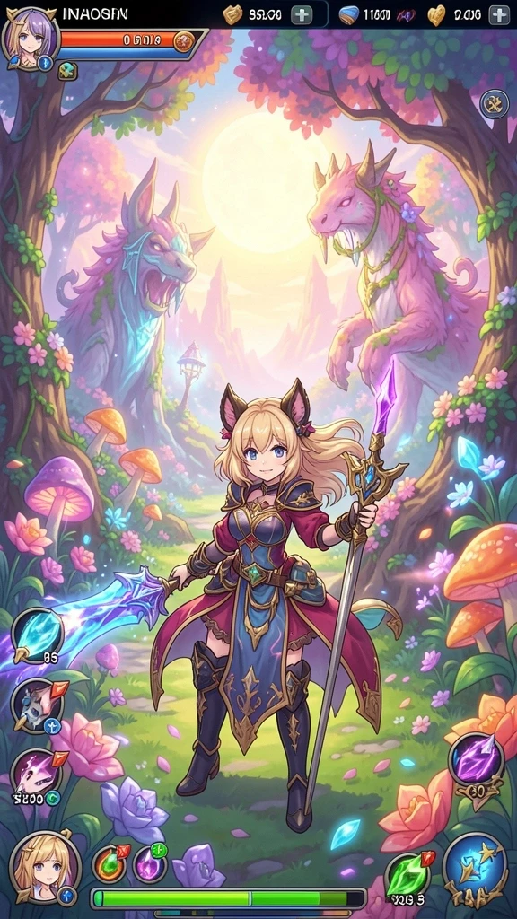 Visual menakjubkan dari lingkungan dalam game.