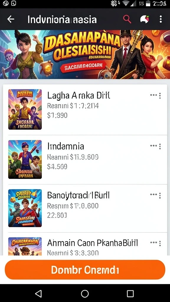 Tampilan antarmuka yang menarik dan mudah digunakan.