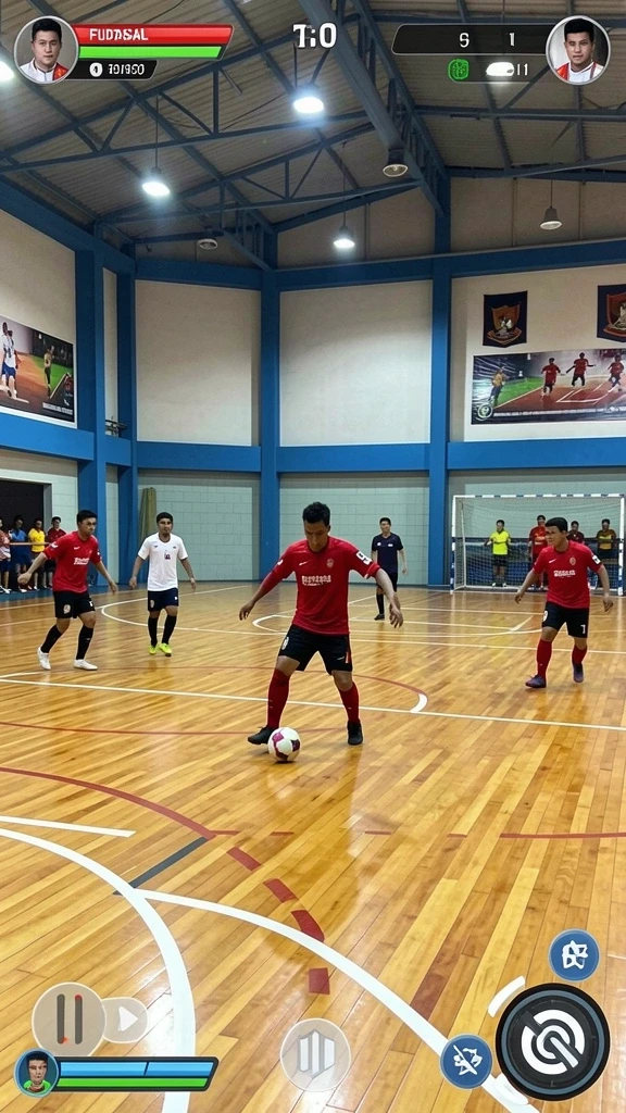 Tampilan awal yang menarik dan interaktif.