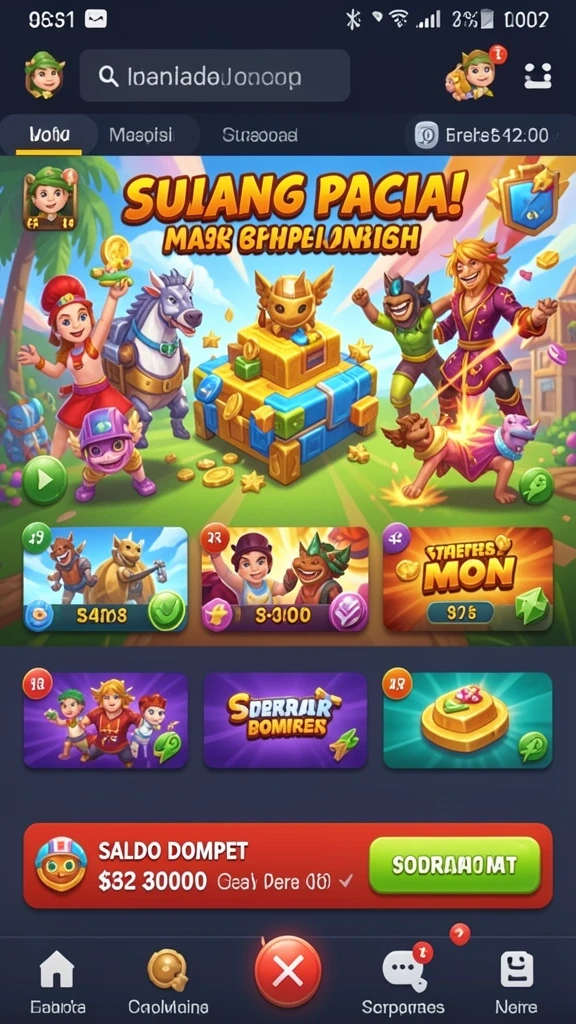 Tampilan awal aplikasi WINSTAR4D yang menarik dan intuitif.