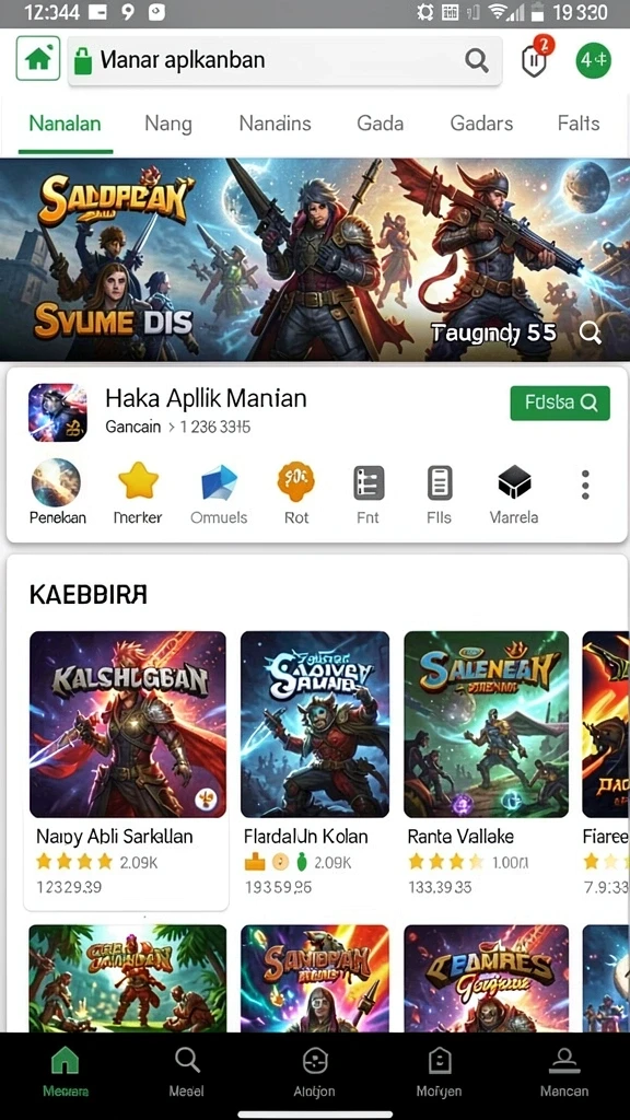 Tampilan antarmuka yang ramah pengguna.